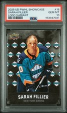2025 Sarah Fillier Upper Deck PWHL Showcase 18  Logo Variation