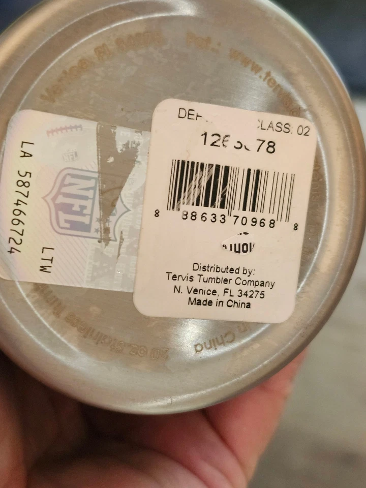 Tervis Edge 20oz Stainless Steel Tumbler - NFL - Seattle Seahawks - NEW - Image 3 of 4