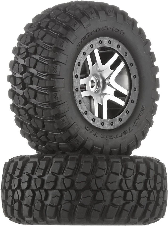 BFGoodrich Mud Terrain T/A KM2 4x4 Tires with Stylish Chrome Finish - Image 2 of 2