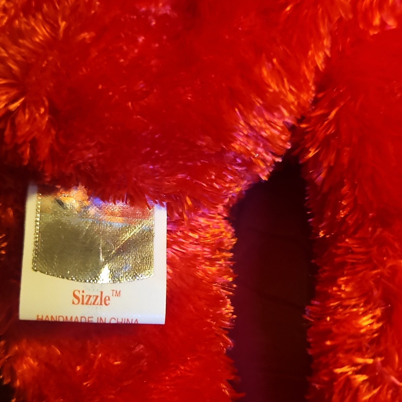 Lot of 5 Ty Valentine's Beanie Babies Valentino Kissy Sizzle Valentina Retired  thumbnail 5