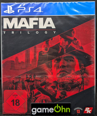 Mafia Trilogy PS4 Sony PlayStation 4 Videospiel USK DE *NEU&OVP*