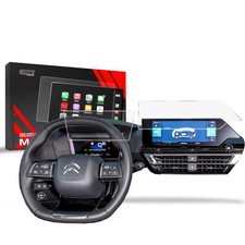 Matte Autodisplayfolie 2in1 für Citroen C4 3 10" (2021-2024), Grizz Protector