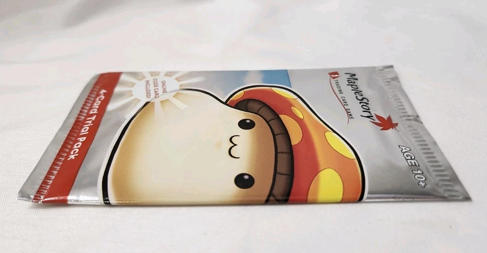 Коллекционная карта MapleStory 4 карты пробная упаковка новая запечатанная 2007 Wizards Of The Coast - Изображение 4 из 4