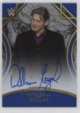 2018 Topps Legends of the WWE Auto Blue 5/25 William Regal #A-WR Auto 06st