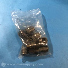 56080 Pack of 10 Nipples, 3/4" X Close Galvanized Steel USIP