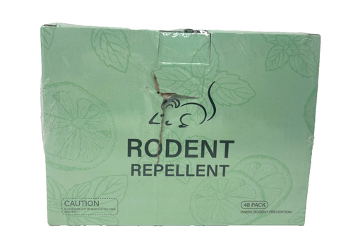 Rodent Peppermint Oil Prevention Packs - 48 Count | eBay