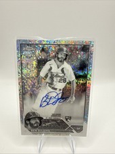2023 Topps Chrome MINI DIAMOND REFRACTOR ROOKIE AUTO Ben DeLuzio