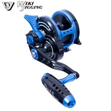 WIKI JIGGING Moulinet de jigging droit à levier de pêche en eau salée DEVIL