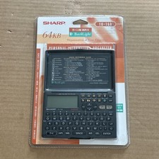 NEW Sharp 64KB 19x5 Line Display Backlight YO-160 Personal Information Organizer
