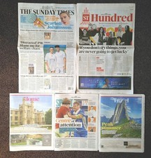 Sunday Times Newspaper 29th June 2025  Travel Home Sport 100 Growing Companies 