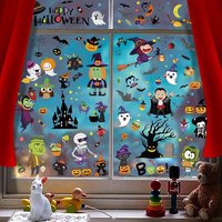 Halloween Fensterbilder Wiederverwendbare Fensterdeko FüR Gruselige Stimmung
