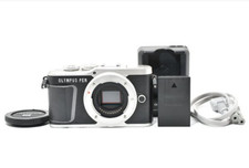 OLYMPUS PEN E-PL9 Mirrorless Camera Body White 5433 Shots Tested JAPAN