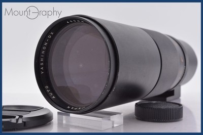 AS IS】 YASHICA YASHINON-DX 400mm F5.6 w/cap For M42 FromJapan