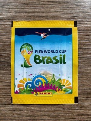 Panini, World Cup Brasil 2014, Packet with Lionel Messi, Sticker Nr. 430 WM