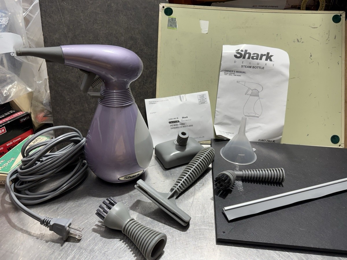 Shark Steam Bottle Hard Surface Steam Cleaner #SC618D Tested Works