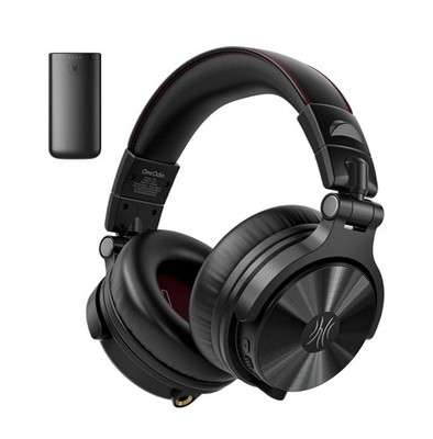 OneOdio Studio Max 2 Wireless DJ Headphones,9ms Low Latency Hi-Res Audio/Black