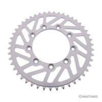 Kettenrad Teilung 520 ZäHne 47 Alu Kettenrad Hinten Silber Esjot