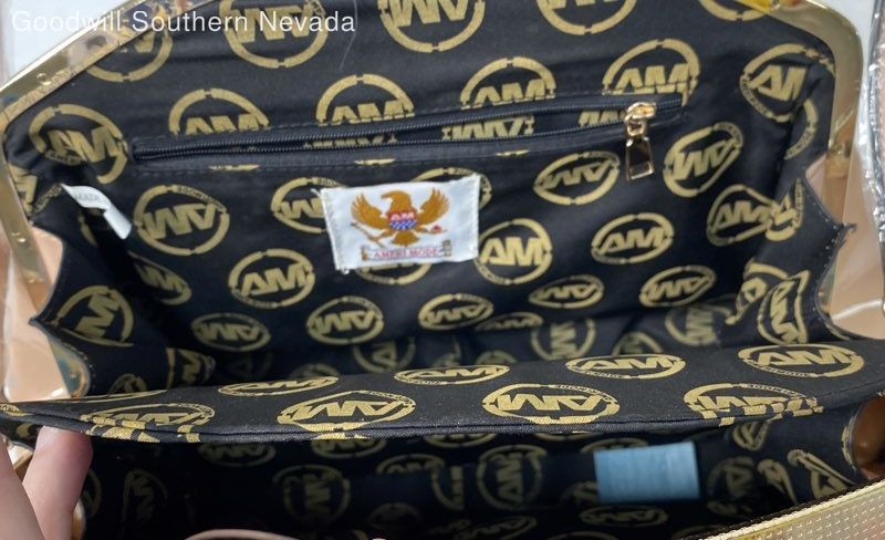 Ameri Mode Pink Satchel Hand Bag - image 7