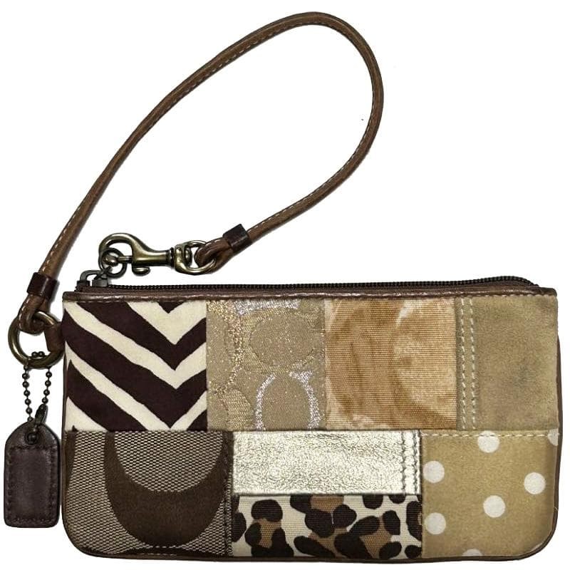 Coach Accessory Pouch Patchwork Strap Pouch COACH - image 2