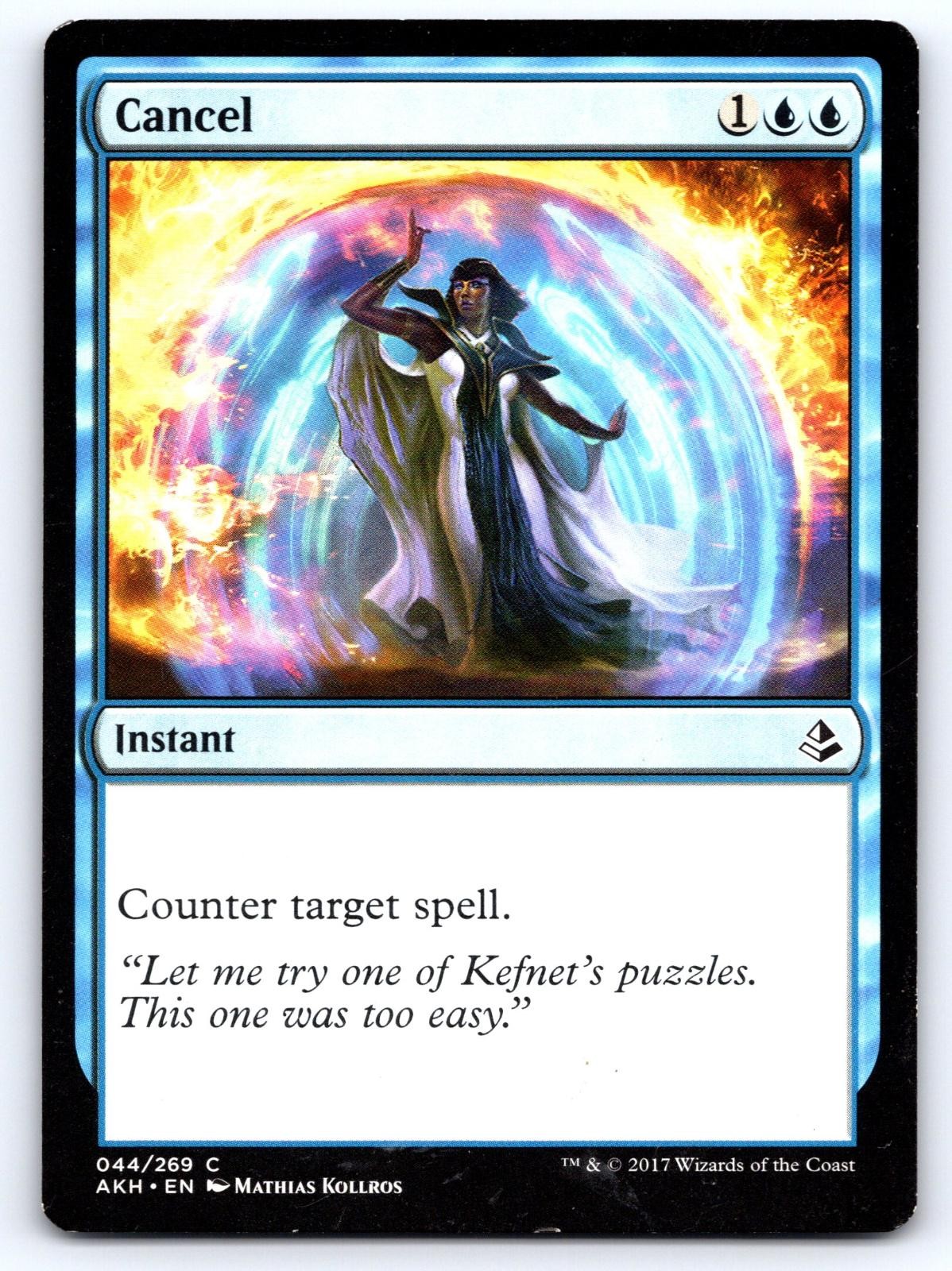 Cancel 44 Common Amonkhet Magic: The Gathering Near Mint