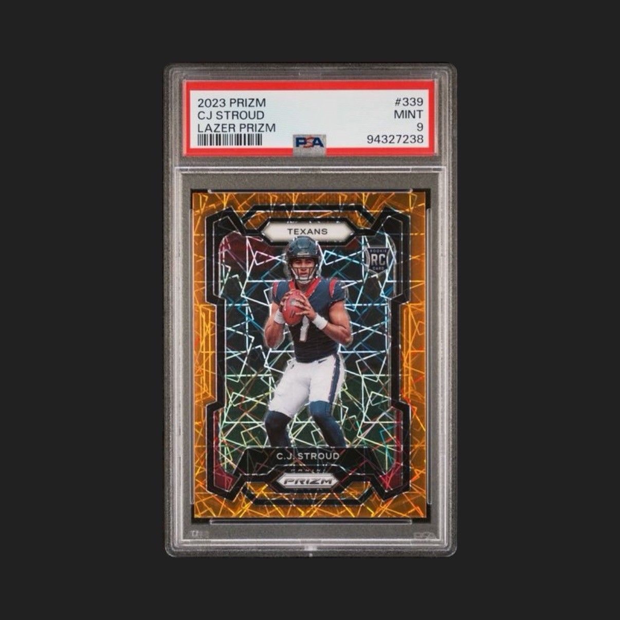 2023 Panini Prizm Rookies C.J. Stroud #339 Lazer Prizm (RC)