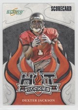 2008 Score Hot Rookies Scorecard 320/999 Dexter Jackson #HR-7 0b0