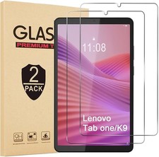 2 Pack Screen Protector for Lenovo Tab One/Tablet K9 8.7 Inch 2025, Tempered Gla