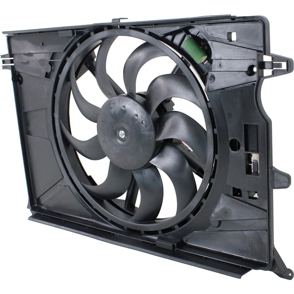 Cooling Fan Assembly Fiat 500X For Jeep Renegade 2015-2017 CH3115181 68248150AA - Image 3 of 4