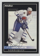 1992-93 Pinnacle Canadian Curtis Leschyshyn #46 0a1
