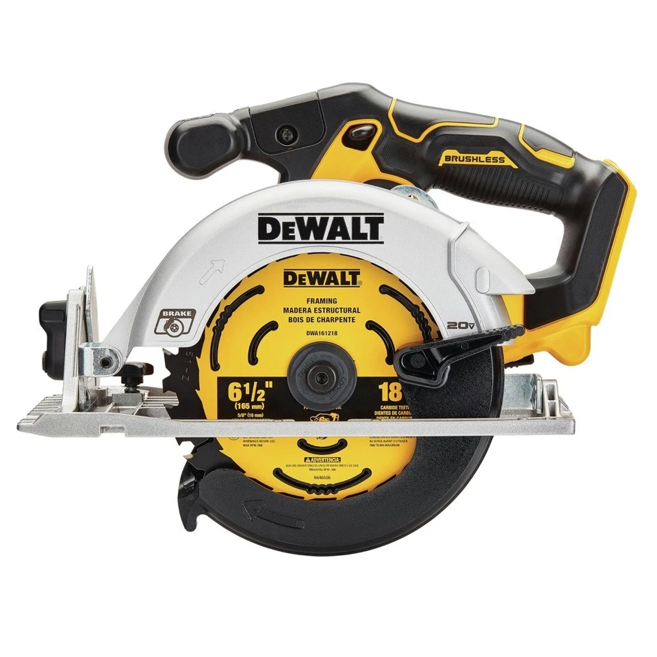 DEWALT DCS565BR 20V MAX BL 6-1/2" Circular Saw (Tool Only) Certified Refurbished - Image 2 of 4