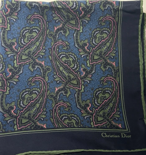 foulard ancien christian dior