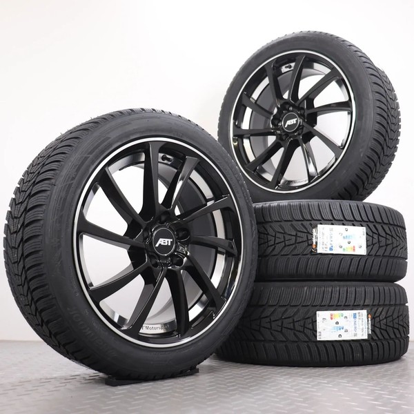 Ruote Invernali 19 Pollici Abt DR19 Vw T5 T6 T6.1 Cerchi In Lega Pneumatici Invernali Originali Nuovi-image