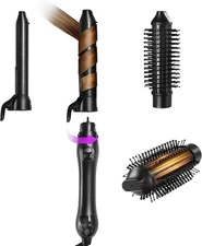 SHIPS SAME DAY! NEW! GLAMUP 3 in 1 Detangle Rotating Curling Iron