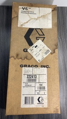 NOS SEALED Graco 222413 V5 Dispense Valve Flexible Extension Series K01C 222-413