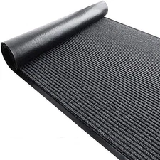 Nisorpa Commercial Grade Door Floor Mat 3' x 10' Brush Step Entrance Mat Slip