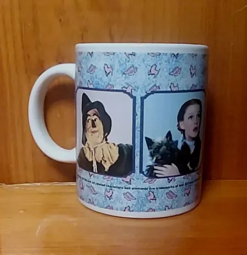 Wizard of Oz Cast On Coffee Cup By Turner Entertainment