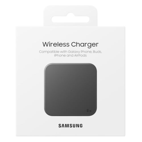 SAMSUNG Wireless Charging Pad 2021 for Qi Enabled Devices EP-P1300 (Black) - Picture 1 of 9