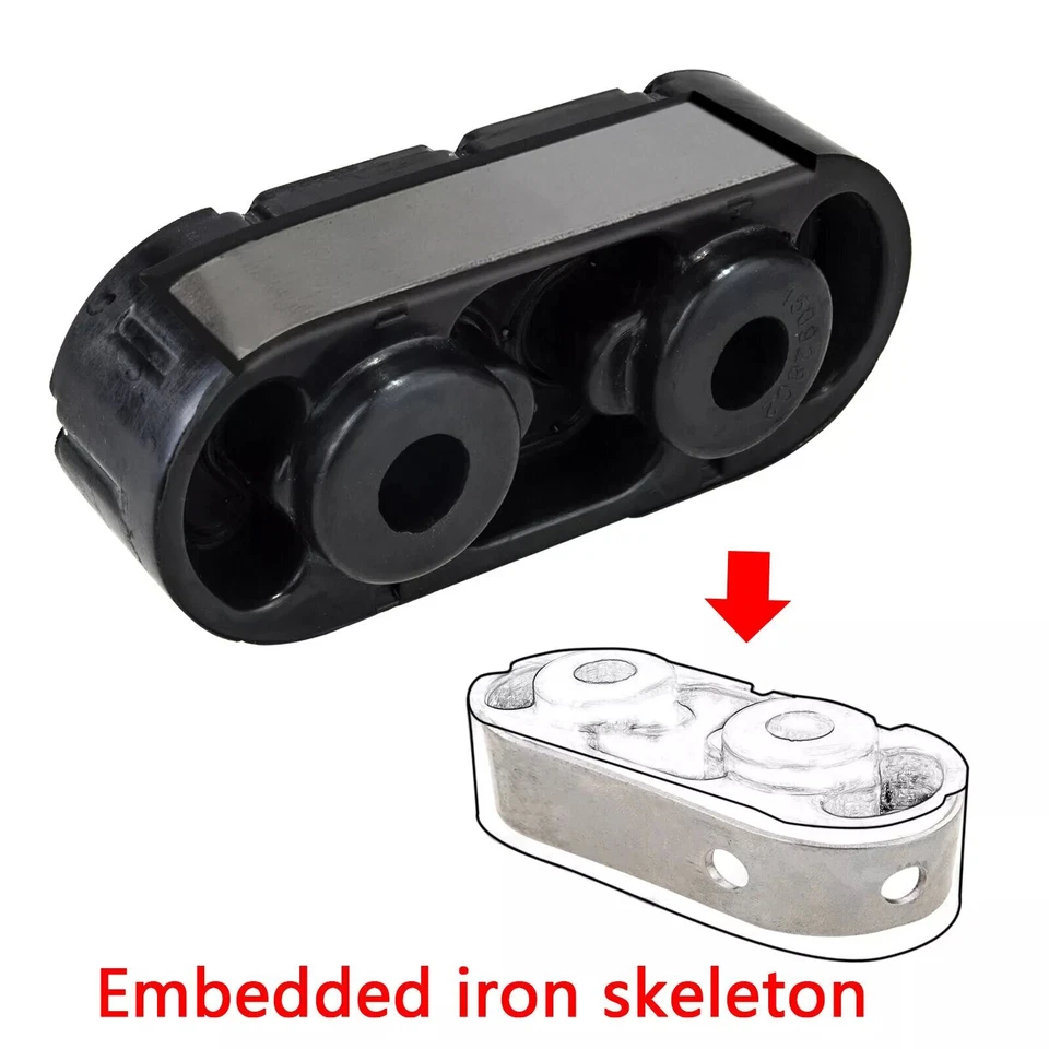 4 peças silenciador de escape cabide isolador 15092802 para 1999-2020 Chevy GMC Cadillac - Imagem 3 de 4