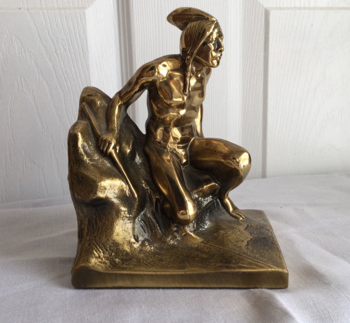 brass indian bookends products for sale | eBay