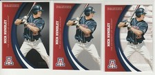 NICK HUNDLEY 2016 ARIZONA RAINBOW LOT (3) #38 BLACK PARALLEL SER #'D 10/10 LAST!