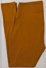 Tall & Curvy2 LuLaRoe TC2 Leggings Solid Mustard Brown Essential Collection 63