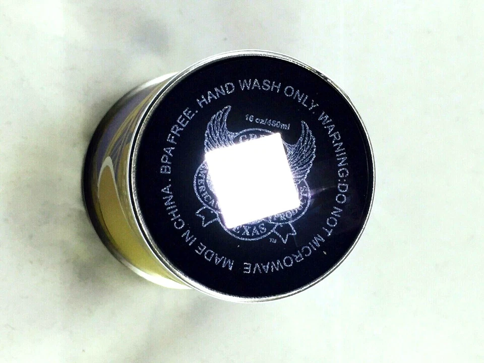 NBA Лос-Анджелес Лейкерс кофейная кружка путешествий стакан чашка металлический логотип с эмблемой - Изображение 4 из 4