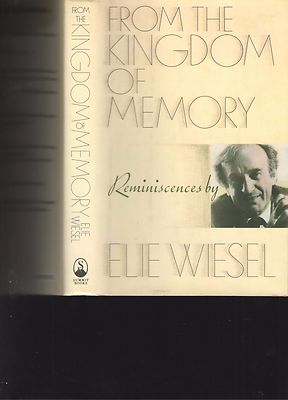 Elie Wiesel, From the Kingdom of Memory,Summit,1990. Hardcover.2 books