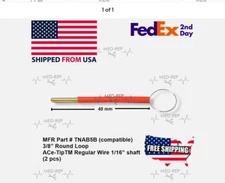 Ellman Surgitron Electrode TNAB5B - 3/8” Round Loop ACe-Tip Regular Wire ( 2pcs)