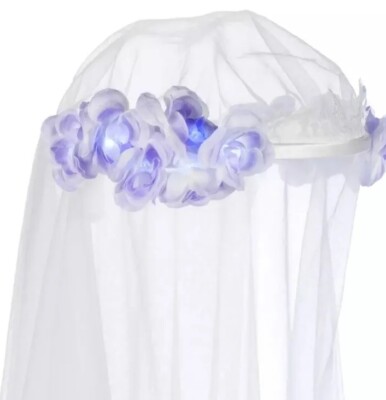 Disney Parks 2023 The Haunted Mansion Light Up Bride Veil  display picture 3