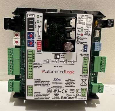 ALC Automated Logic ZN253 Arc Net Supported
