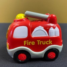 V-Tech Go Go Smart Wheels Red Fire Truck Vehicle Works Tested Replacement