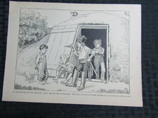 1910 YESTERDAYS Comic Strip by Frank King 10x7" pg.9 FN 6.0 Pirates Cave