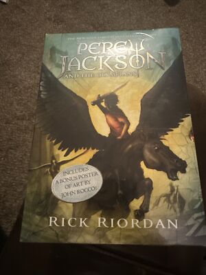 Percy Jackson And The Olympians Complete Series Rick Riordan 5 Book Set ...