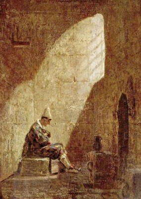 CARL SPITZWEG *2X3 FRIDGE MAGNET* PAINTER ARTIST ROMANTICISM ASH WEDNESDAY ART